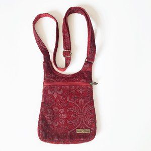 Isabella's Journey Small Jacquard Crossbody Bag